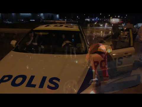 Polisen kraschar, griper och beslagtar en street racebil