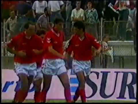 Dinamo - Sporting Lisabona, 1991-92, UEFA Cup - golul calificarii si finalul meciului