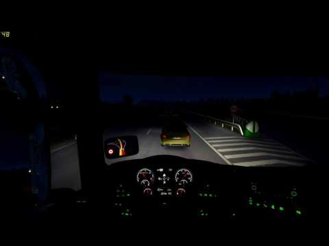 Euro Truck Simulator 2 Traffic Density 1.27 Rennes To Geneve  ETS 2 GamePlay 1