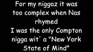 Nas - Hustlers Feat. The Game (Lyrics)