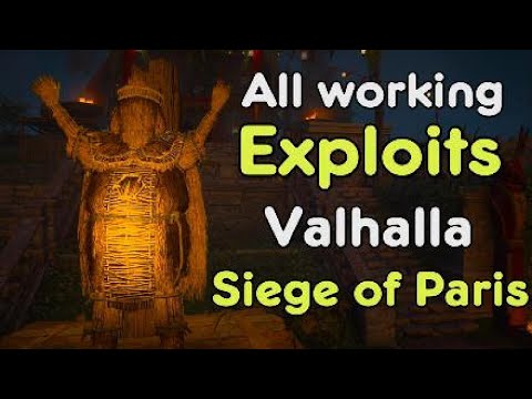 Valhalla All working Glitches / exploits siege of Paris