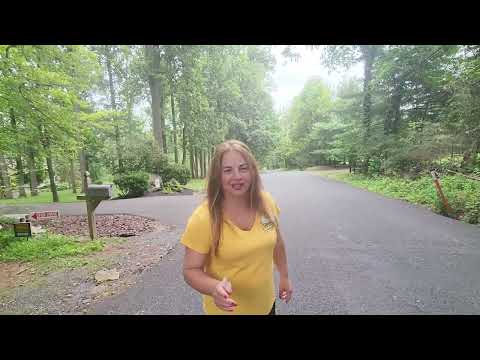 31 acres of land for sale with stone house spring water in  Hellertown pa