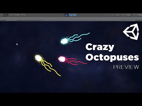 Unity enemy follow AI  script and with cool physics and behaviors (preview)