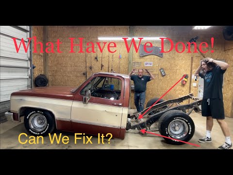 Chevy C10 Square Body $1,100 Budget C10 Build Long Bed to Short Bed Conversion Vice Grip Sawzall