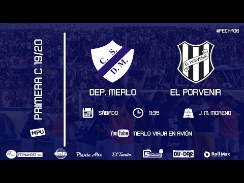 EN VIVO | Deportivo Merlo vs El Porvenir - Primera C - Apertura - Fecha 6