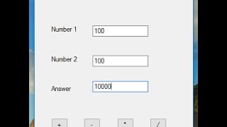 Video thumbnail for How to create calculator in Visual Studio 2008 by Technocam