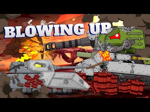 The Blowing up the Wall - Cartoons about tanks