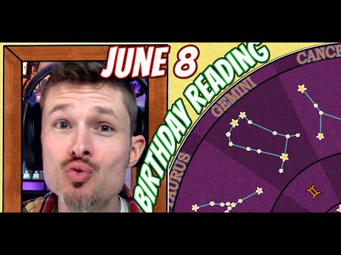 'Secret Language of Birthdays' June 8 Birthday Reading 🎈