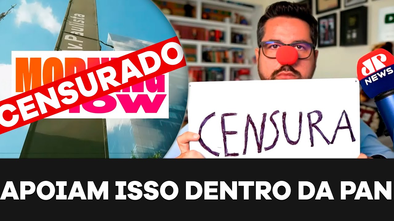 TEM GENTE AQUI QUE APOIA A CENSURA - Paulo Figueiredo Solta o Verbo Ao Vivo Sobre Censura à JP