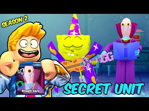 I Unlocked NEW SEASON PASS And Got NEW SECRET UNIT DREAM GARY in SpongeBob Tower Defense
