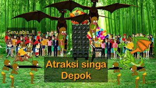 Download lagu ATRAKSI SINGA DEPOK mp3 Download lagu ATRAKSI SINGA DEPOK mp3