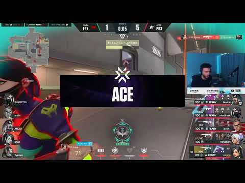 Tarik Reacts to PRX Jinggg ACE FPX vs Paper Rex | VCT Masters Copenhagen GRAND FINAL