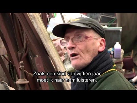 Portret van Bruno Schoevaerts het 'Directeureke' van Kampenhout.