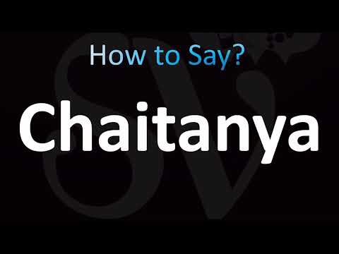 How to Pronounce Chaitanya (CORRECTLY!)