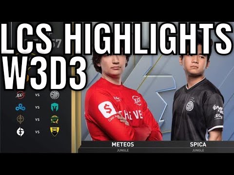 LCS Highlights ALL GAMES + Standings Week 3 Day 2 Summer 2020 League Championship Series