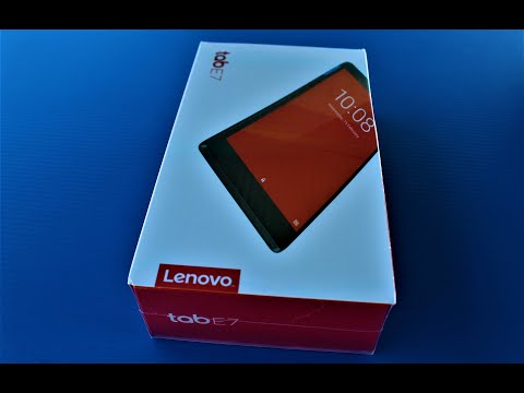 Unboxing Lenovo Tablet E7 (Unboxing and Setup) #unboxtechindex #lenovo  #lenovotablet