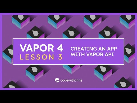 Getting Started with Vapor 4 Lesson 3