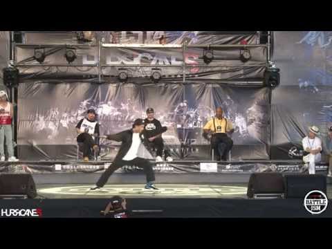 東 VS GREEN TECK [ Best 16-7 ] - HURRICANES BATTLE-ISM 2015 TAIWAN & POPPIN 1ON1 SIDE