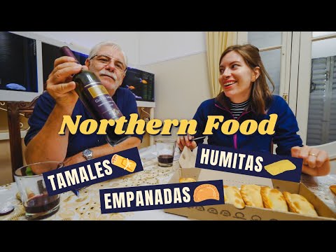 Northern ARGENTINE FOOD: Empanadas, Humitas + Tamales ? (It Rained So We ATE ALL DAY!)