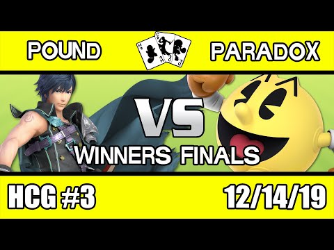 Smash @ HCG 3 - POUND (Chrom, ZSS) vs Paradox (Pacman, PT) - Winners Finals