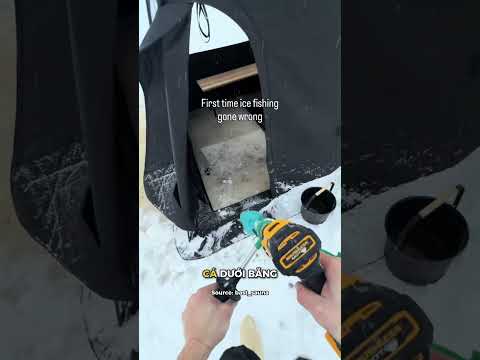 Câu cá dưới băng