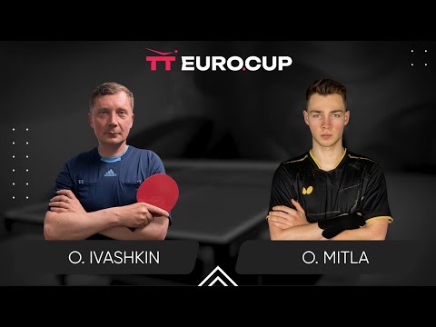 15:30 Oleksandr Ivashkin - Oleksii Mitla 10.06.2024 TT Euro.Cup Ukraine Star. TABLE 3