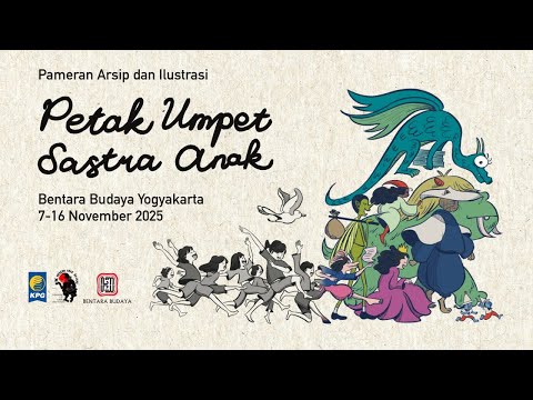 Pameran Arsip dan Ilustrasi PETAK UMPET SASTRA ANAK