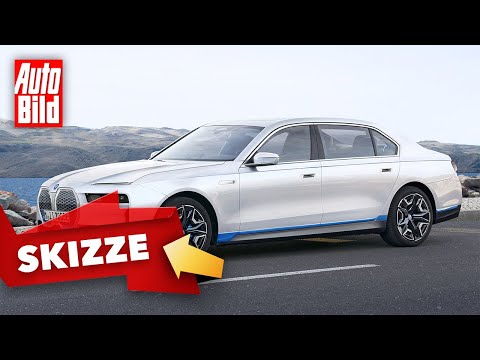 BMW i7 (2021) | Der stärkste BMW 7er wird elektrisch | Skizze