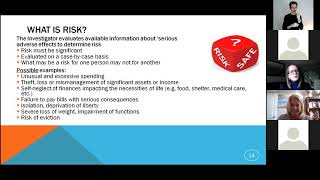 Capacity and Risk Webinar