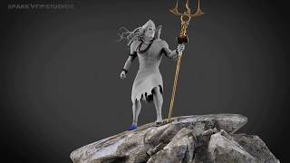 Lord Shiva 3D Animation by Spark Vfx Studios