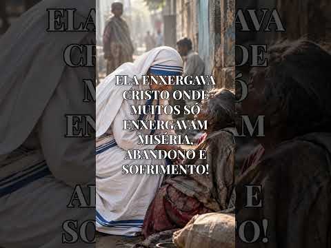 A História e os Milagres dos Santos | Santa Teresa de Calcutá: A Santa dos Pobres #Shorts #Santos