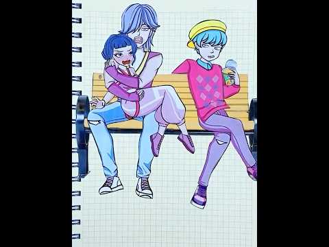 HUNTRIX ZOEY and SAJA BOYS | KPOP DEMON HUNTERS Sticker Book DIY #golden #sodapop