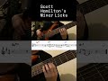 Scott Hamilton's Minor Licks on Bass #shorts