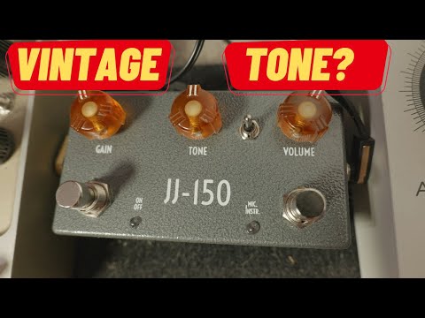 Demostración del pedal de guitarra de jazz Combs JJ-150