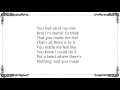 Clint Black - You Made Me Feel Lyrics