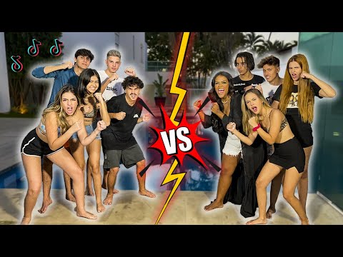 DESAFIO DA PISCINA!!! (Família Loures x Tik Tokers)