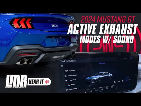 2024-2026 Mustang GT w/ Active Exhaust: Stock Sound Clips - Revs, Take Off, Fly-bys, Decibel Levels