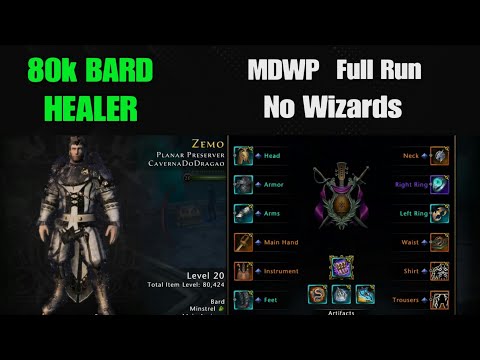 Neverwinter - 80k Bard Healer - Master Demonweb Pits (without Wizards)