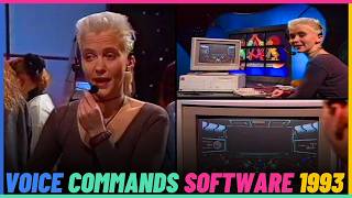 Voice Commands Software in 1993
