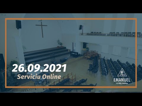 Biserica Emanuel 26 septembrie seara