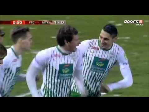 Ligakupa 6. forduló Ferencváros - MTK Milan Peric gólja