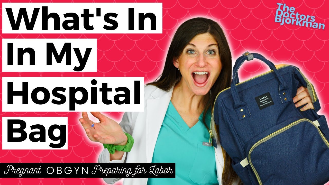 OB/GYN Packs Hospital Bag for Mom, Partner, and Baby #2 | Labor & Delivery & Postpartum Essentials!
