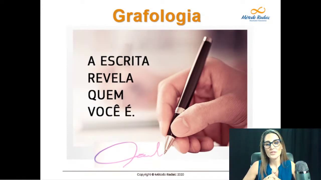 Grafologia Método Radaic® - Aula aberta (gratuita)