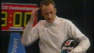 SCHERMA - CAMPIONATI DEL MONDO ASSOLUTI L'AIA 1995 - FINALE SPADA INDIVIDUALE