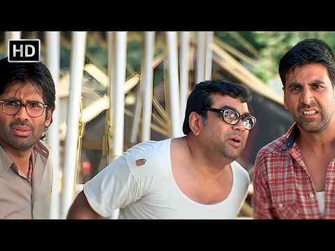 त्याचमाइला इसका तो सिटी भी तोतला है | Paresh Rawal, Suniel Shetty, Akshay Kumar | Comedy Scene