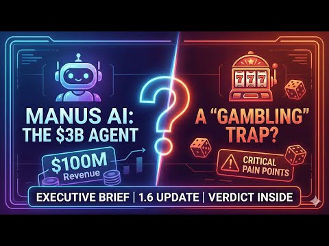 Is Manus AI Worth It? Executive Brief & ROI Analysis (1.6 Update)
