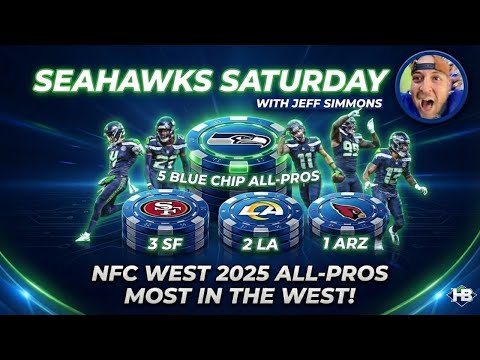 Seahawks Saturday: Seattle Leads NFC West With 5 All-Pros