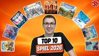 SPIEL 2026: Die aktuelle Top 10 der BGG Vorschauliste