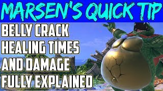 *UPDATED* King K Rool Belly Crack Healing &amp; Damage Fully Explained - Smash Bros Ultimate