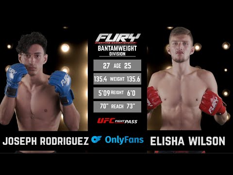 FURY CHALLENGER SERIES JOSEPH RODRIGUEZ VS ELISHA WILSON